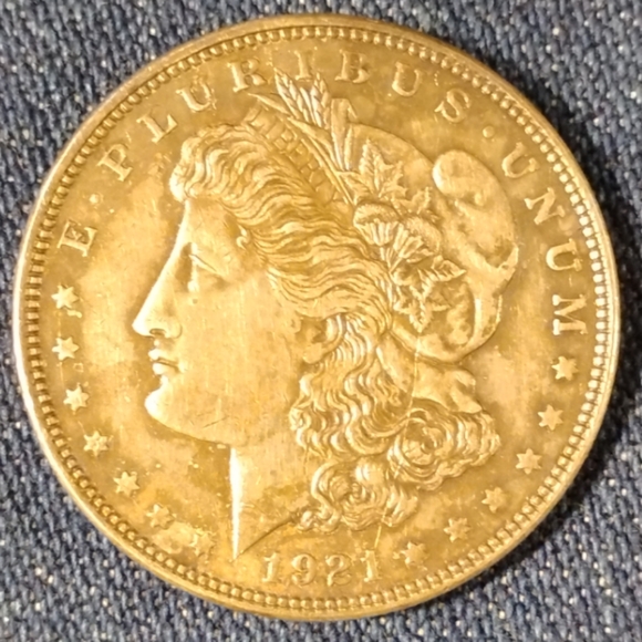 π²1921 P Morgan Silver Dollar,π₯ DDO, DDR, Multiple Die Cracks, Many Vamsπ - Picture 3 of 16